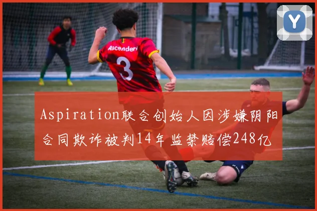 Aspiration联合创始人因涉嫌阴阳合同欺诈被判14年监禁赔偿248亿